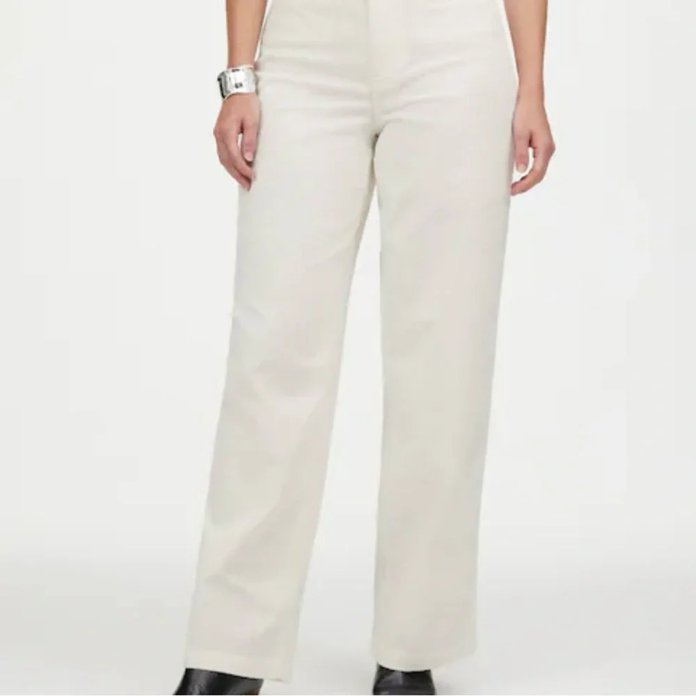 Madewell The Curvy Emmett Wide-Leg Pant in Corduroy: Welt Pocket Edition size 27 - Picture 3 of 15